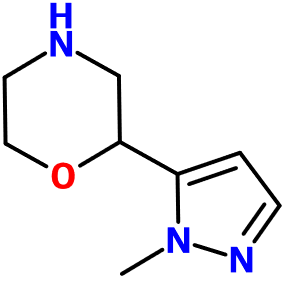 (图片) MC012576 2-(1-Methyl-1H-pyrazol-5-yl)morpholine